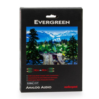AudioQuest Evergreen RCA -RCA kaabel