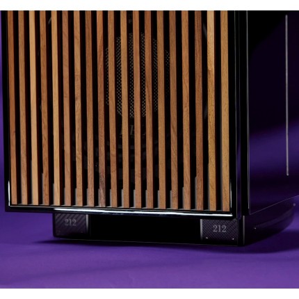 REL ™ 212 Black Label subwooferi puidust grill