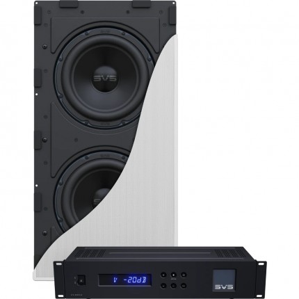 SVS in-wall Single subwoofer 3000 with amplifier